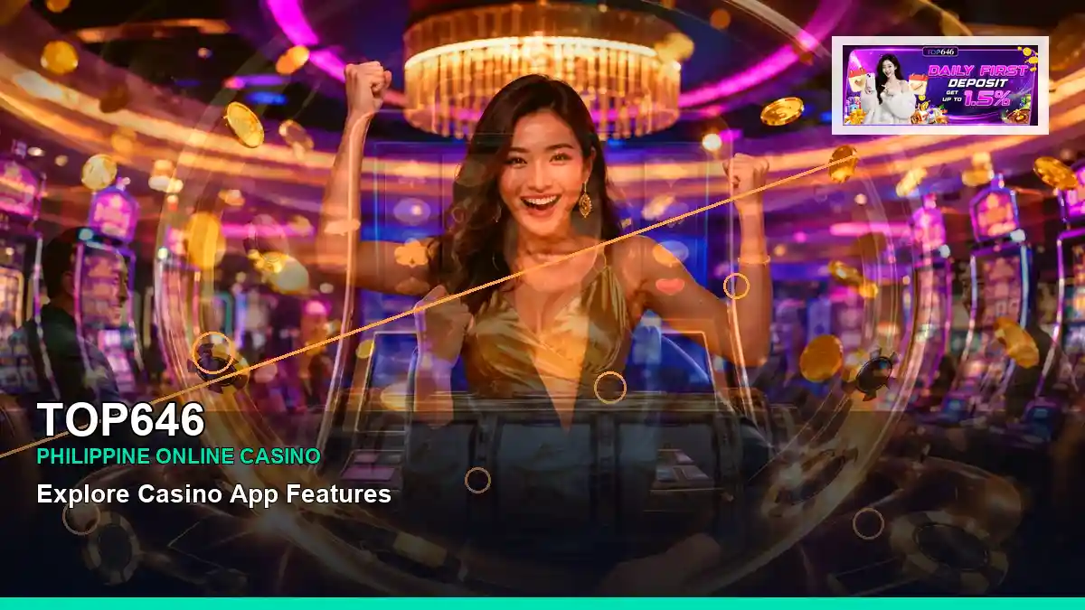 TOP646 adventure online slot games in a centered scene for the TOP646 brand search, casino access, games, account help and