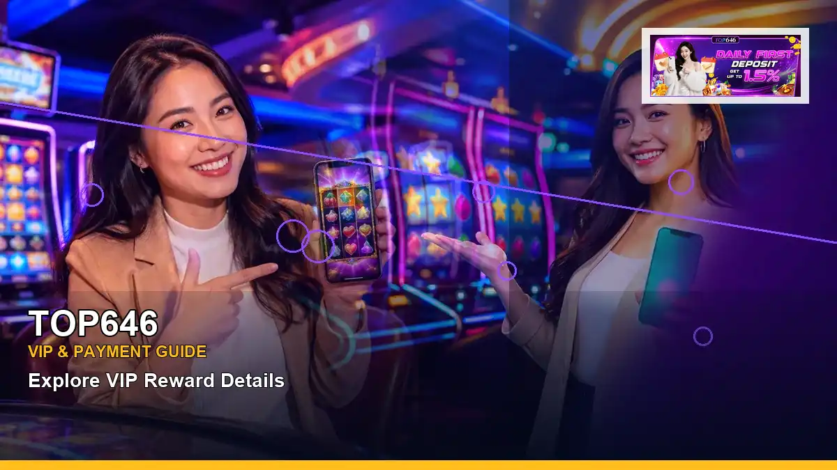 TOP646 high-energy burst free spins slot games in a left-framed layout for Philippine players
